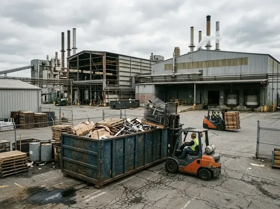 industrial-factory-scrap-conta-003 — frequently asked questions, Cheap Roll-off Dumpster Rentals in Key Center, WA